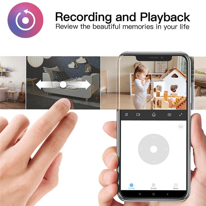 Home Security Essential - Caméra Wi-Fi intérieure essentielle Tuya, moniteur