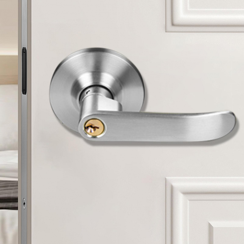 Home Security Essential - Serrure de porte à levier avec
