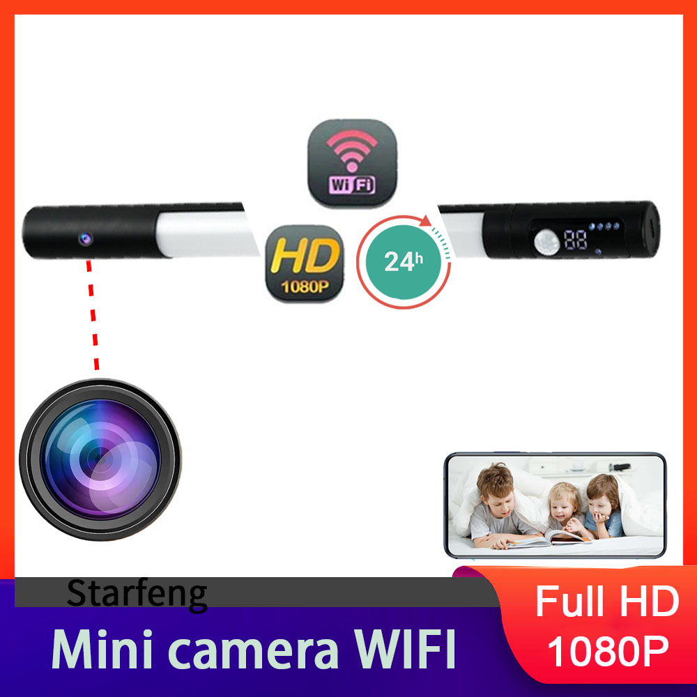 Hidden Camera Clock - Mini caméra HD pour la maison,
