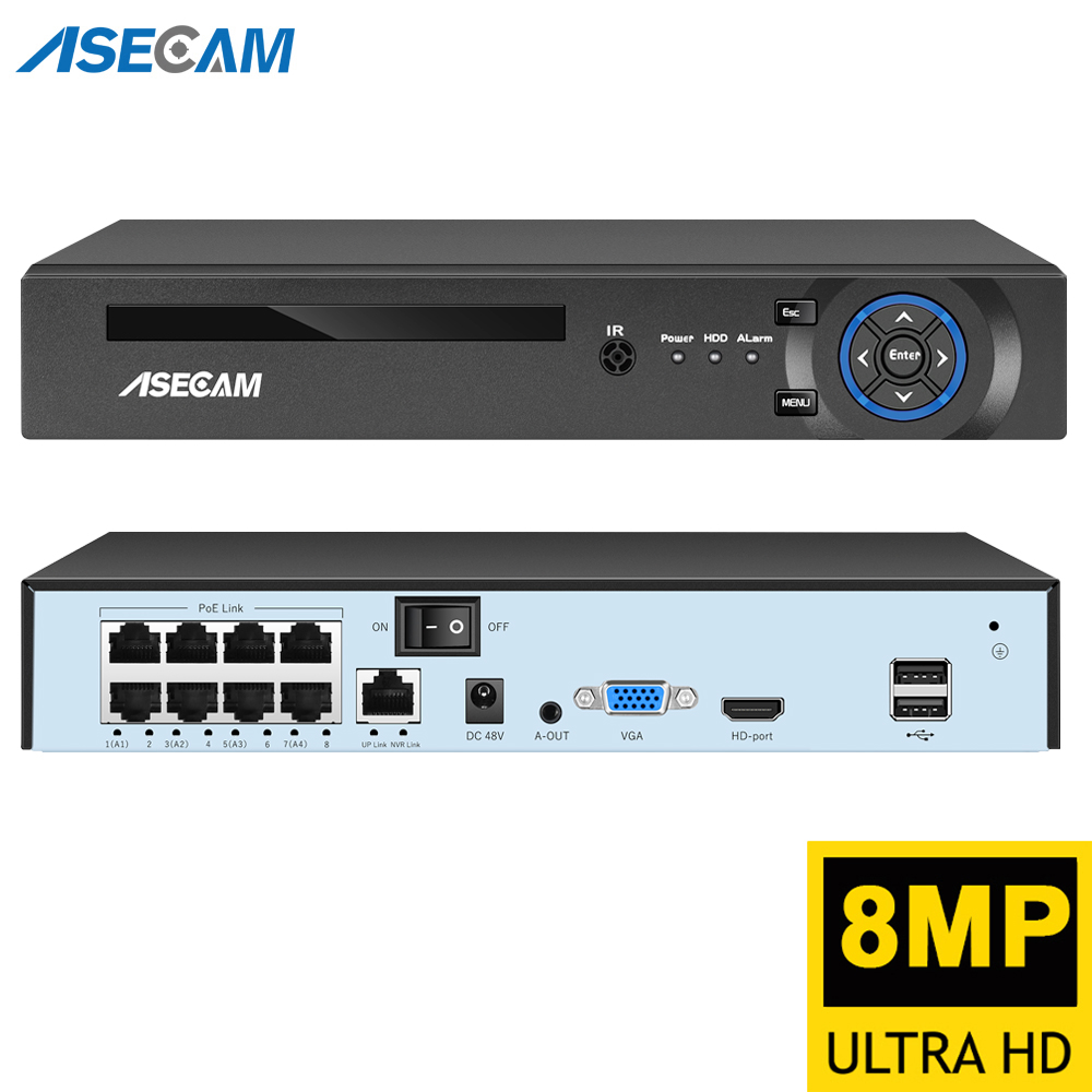 Home Security Cameras - Super 8MP POE NVR enregistreur vidéo