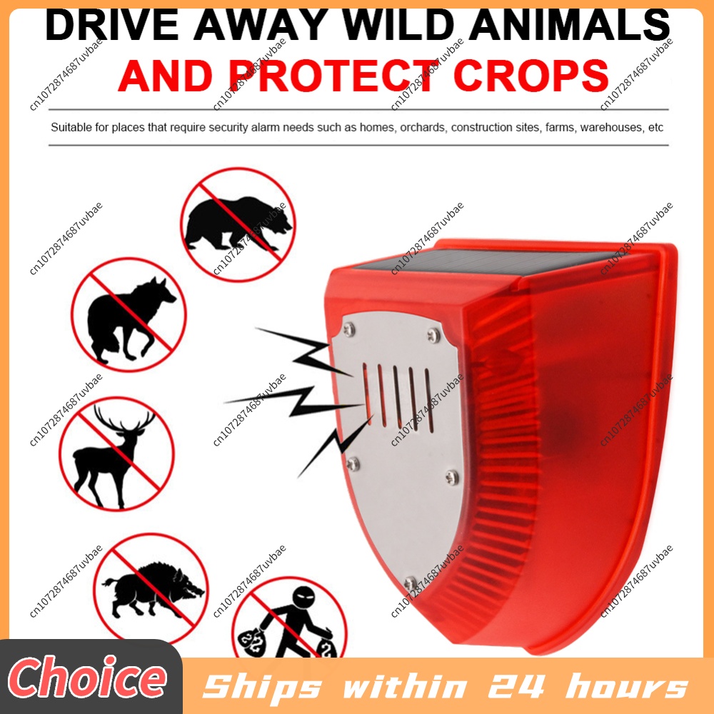Barking Dog Alarm - Répulsif solaire à détecteur de mouvement