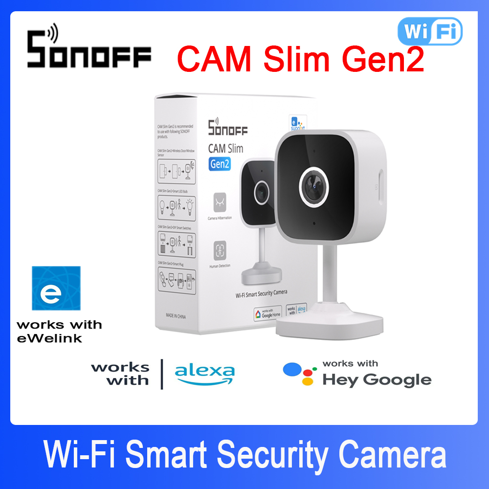 Home Security La - SONOFF CAM Slim Gen2 WiFi caméra