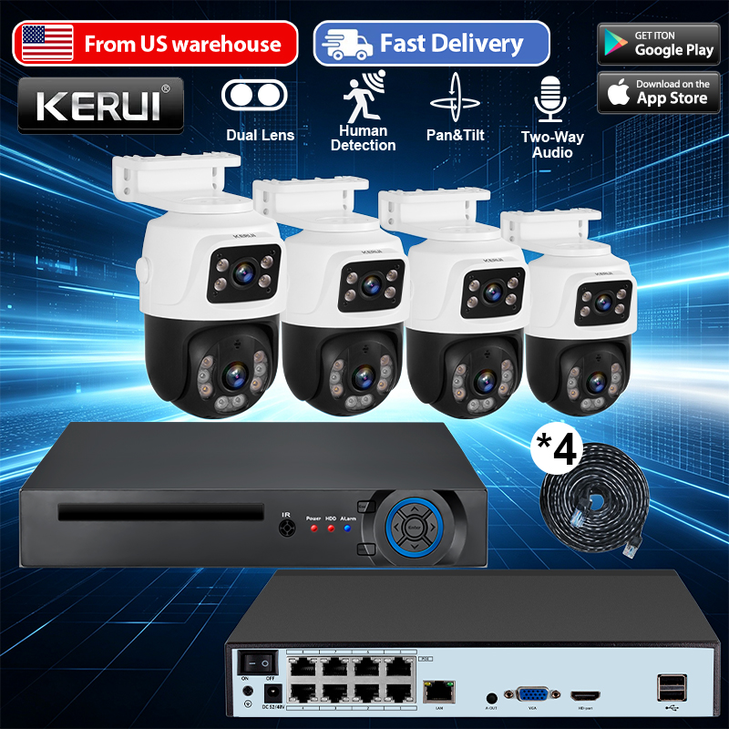 Home Security Kit - Livraison aux États-Unis, Kit NVR POE
