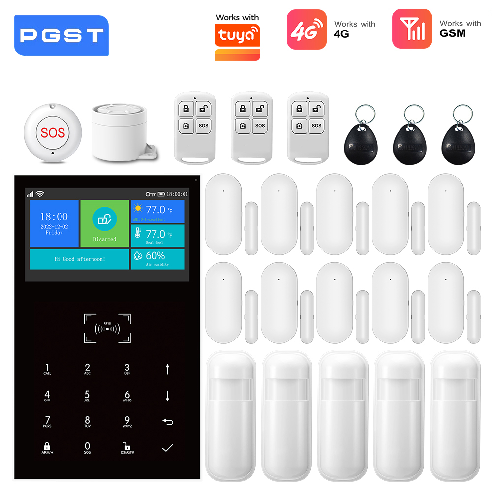 Home Security La - Système d'alarme WiFi GSM 4G compatible