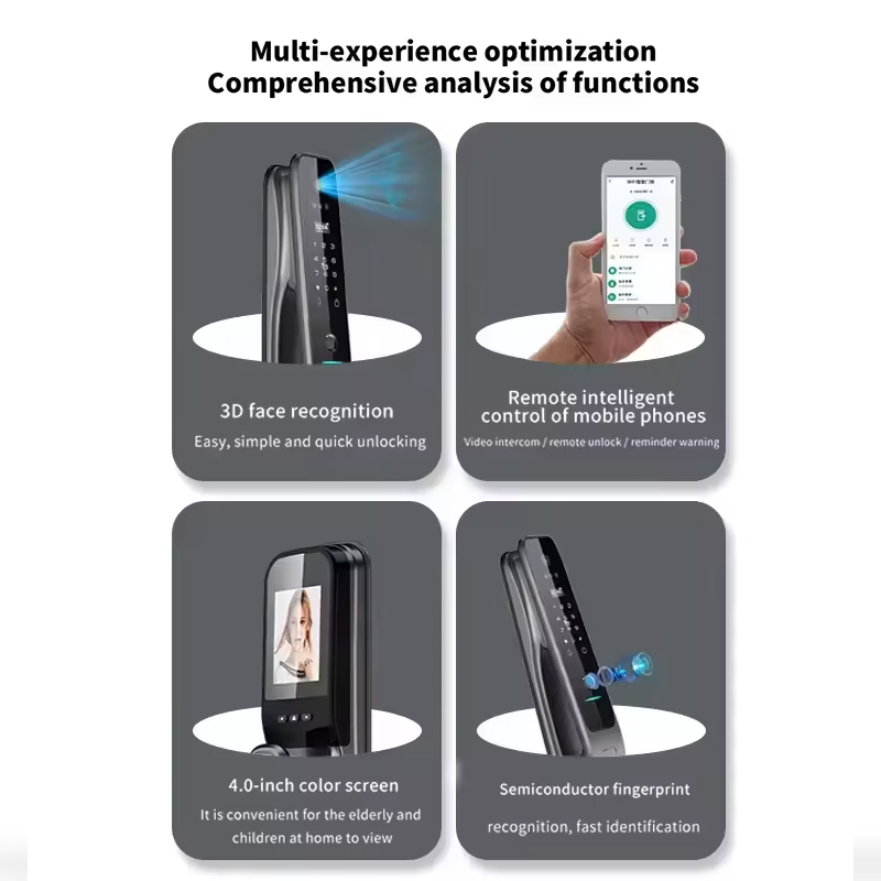 Serrure de porte intelligente  - Home Security Cameras avis et prix
