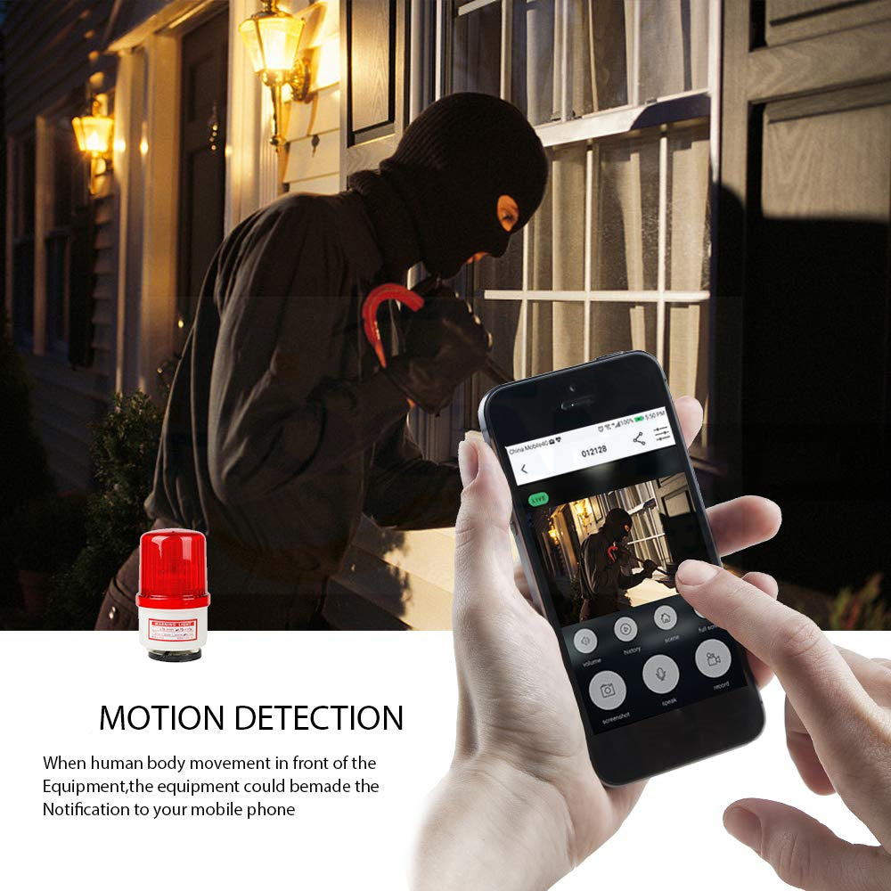 5MP porte oeil IP POE caméra M - Home Security La avis et prix