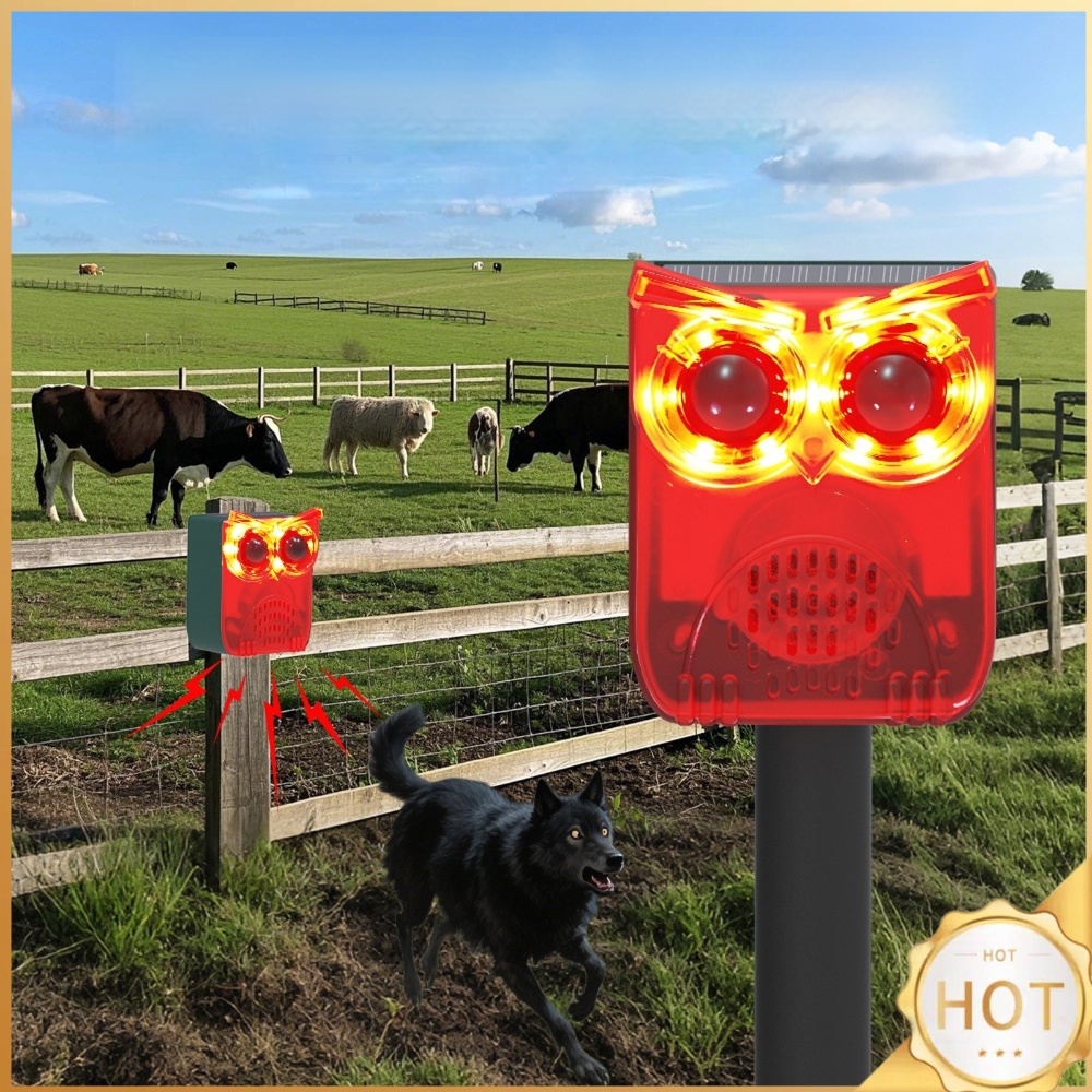 Alarme solaire extérieure à dé - Barking Dog Alarm avis et prix