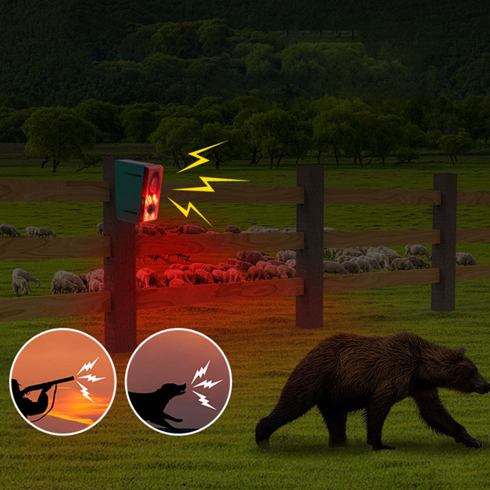 Alarme solaire extérieure à dé - Barking Dog Alarm avis et prix
