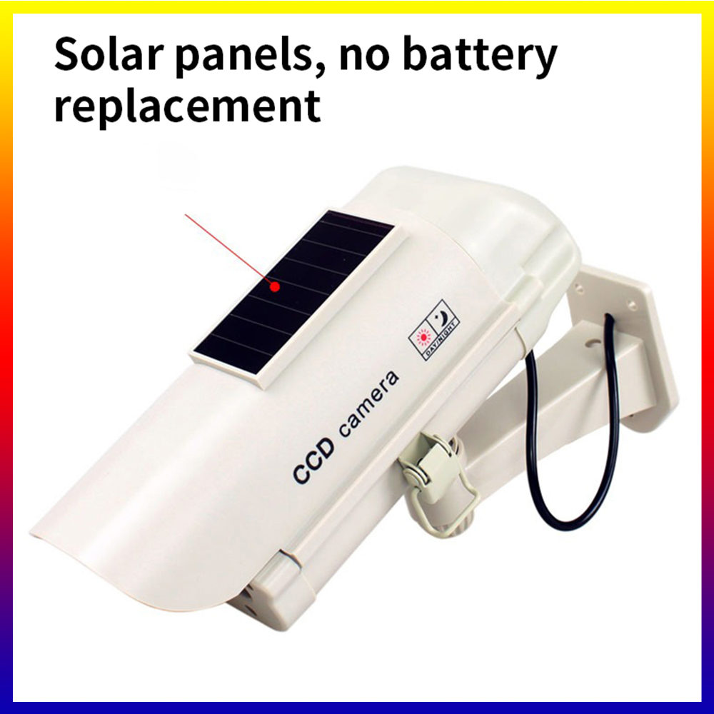 Caméra solaire de simulation é - Home Security For Apartments avis et prix