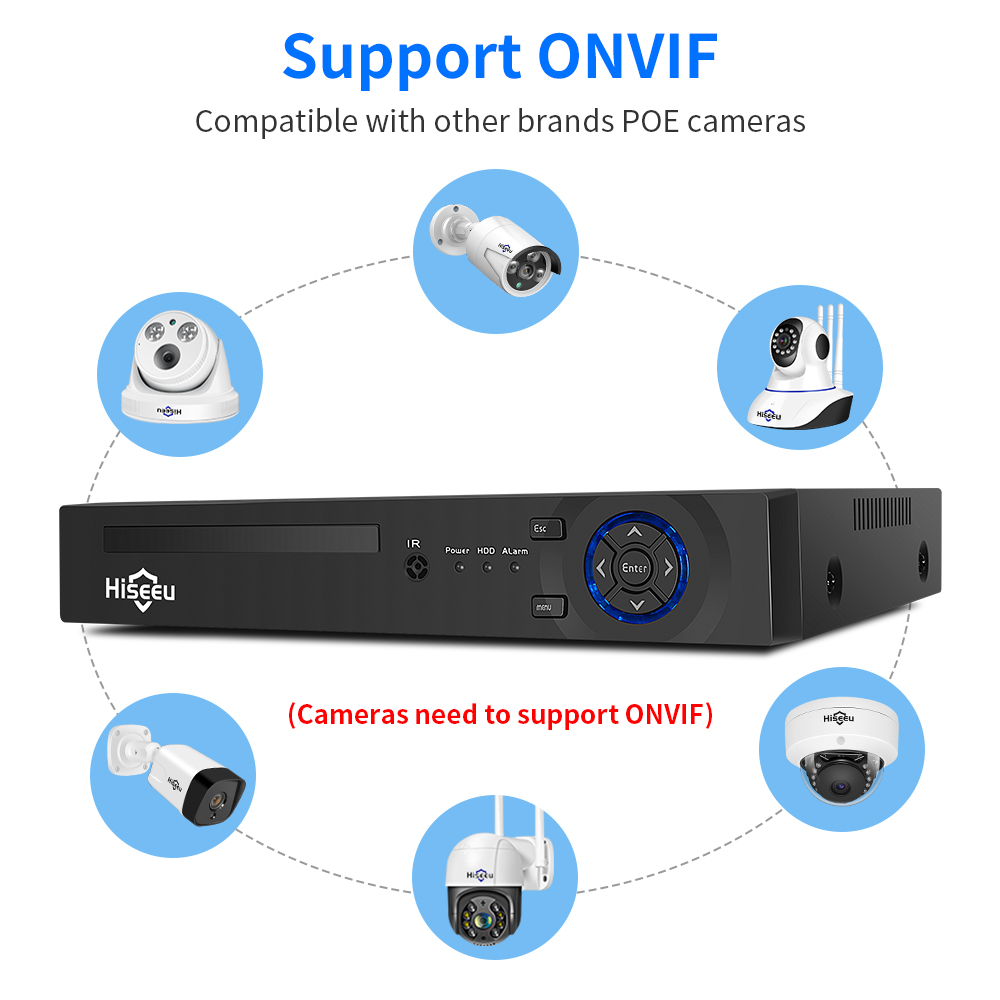 Hiseeu – Kit de système de cam - Home Security Cameras avis et prix
