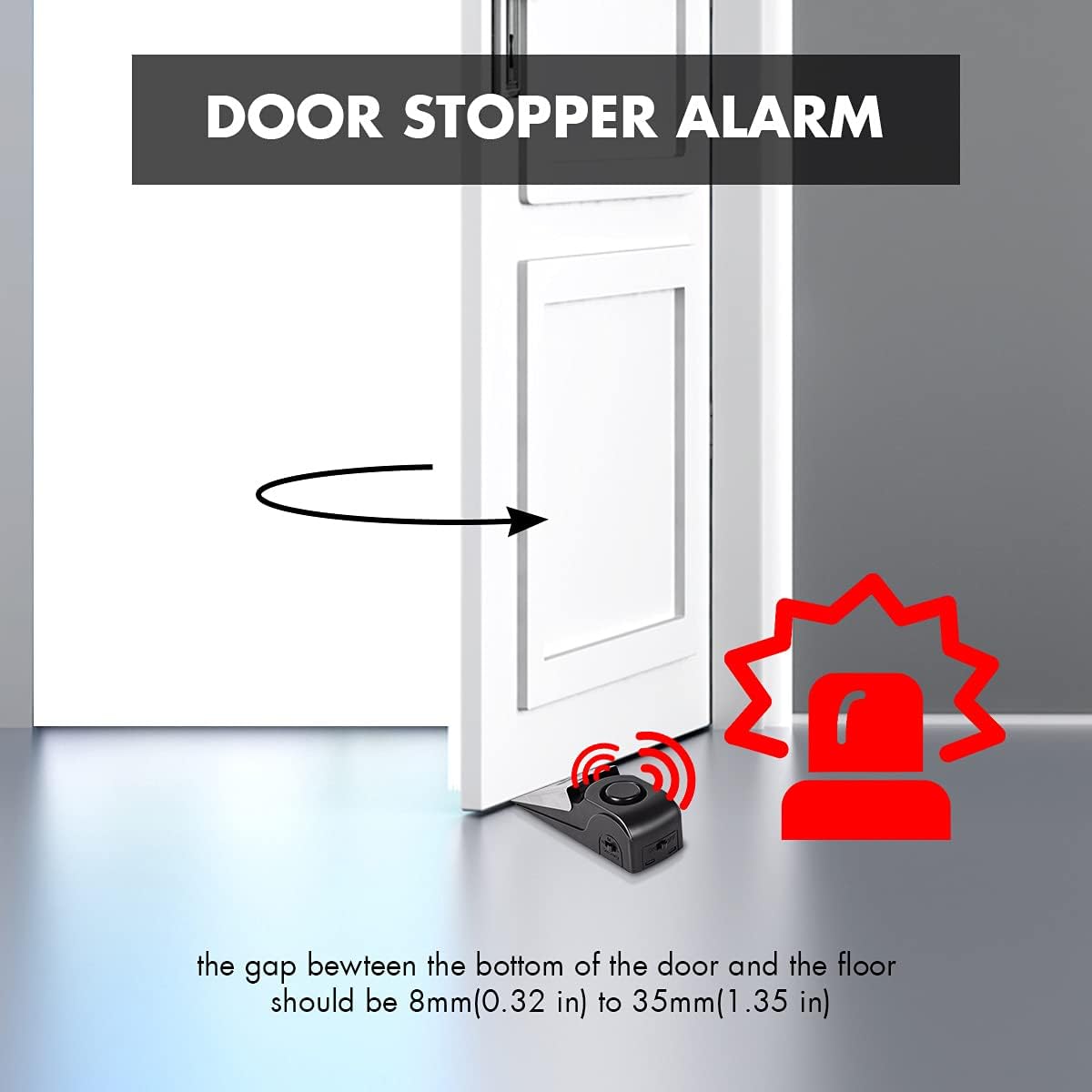 Alarme d'arrêt de porte, butoi - Home Security For Apartments avis et prix