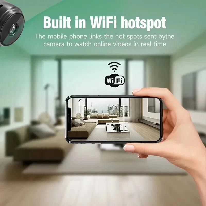 Mini caméra A9 WiFi, surveilla - Home Security Blink avis et prix