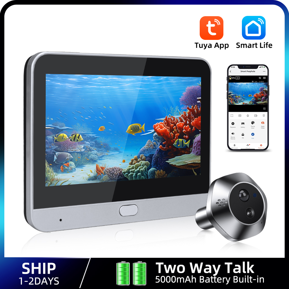Caméra vidéo judas intelligent - Home Security Doorbell Camera avis et prix