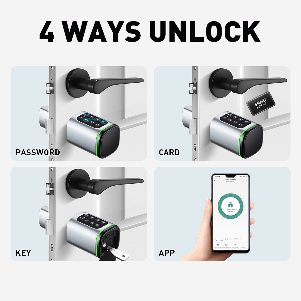 Serrure à cylindre intelligent - Home Security Essential avis et prix