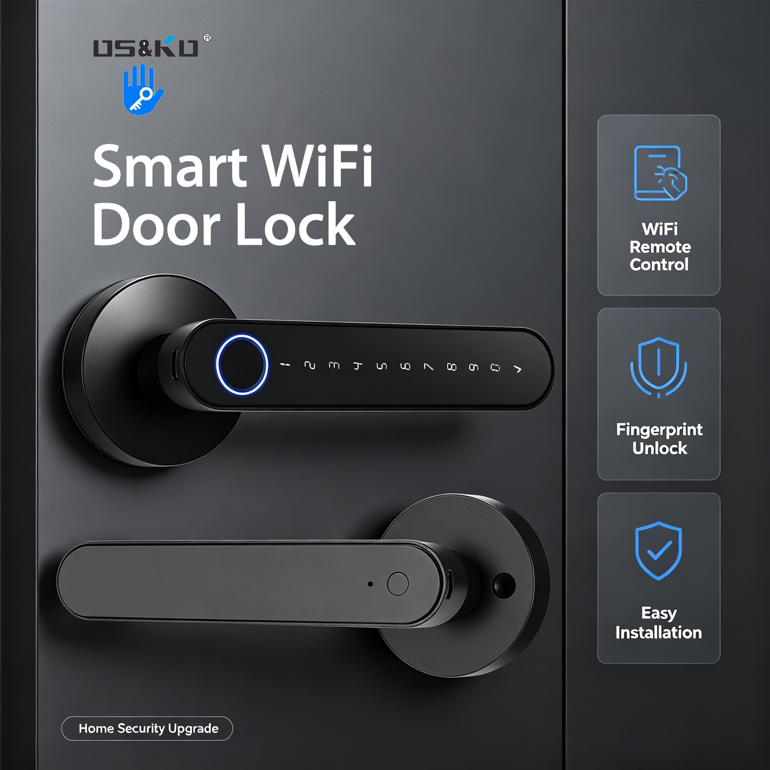 Serrure de porte numérique int - Home Security For Apartments avis et prix