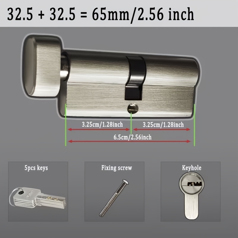 1 cylindre de serrure antivol  - Home Security Essential avis et prix